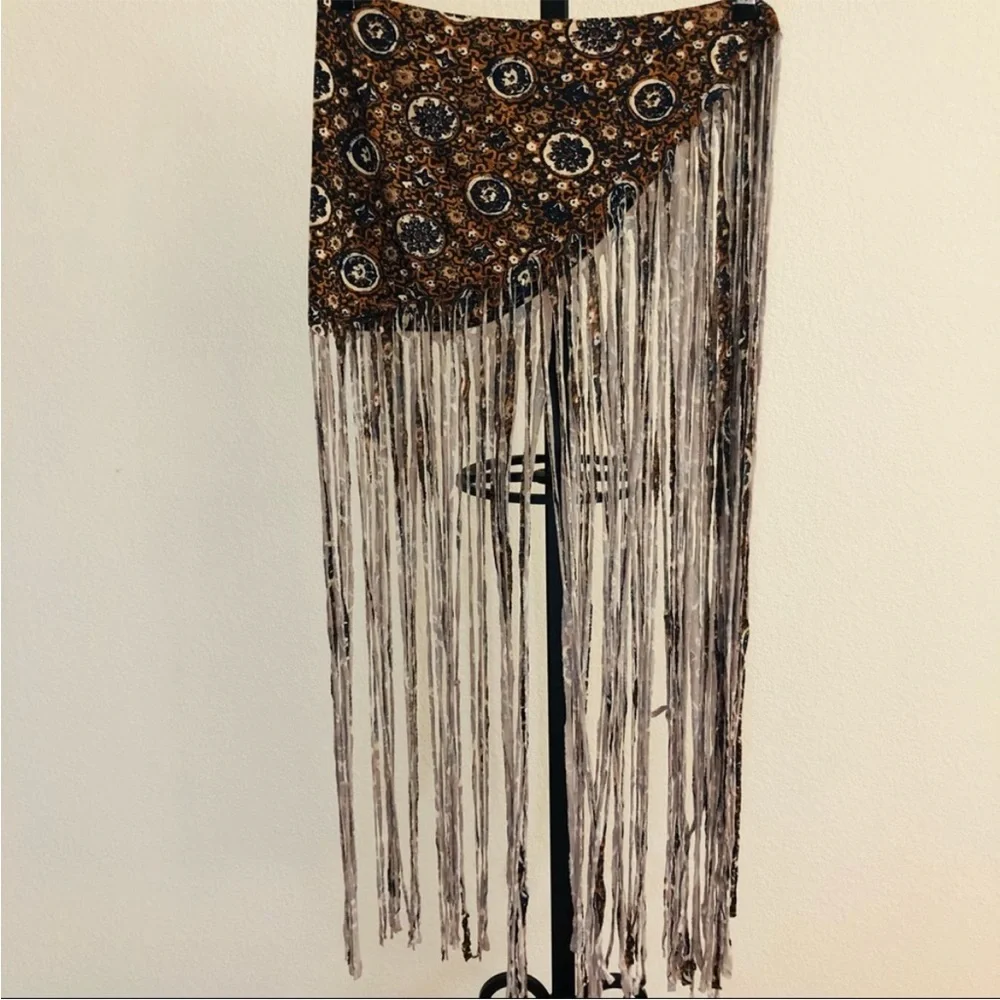 RVCA Women's Bohemian Fringe Swim Cover-Up - Picture 2 of 5